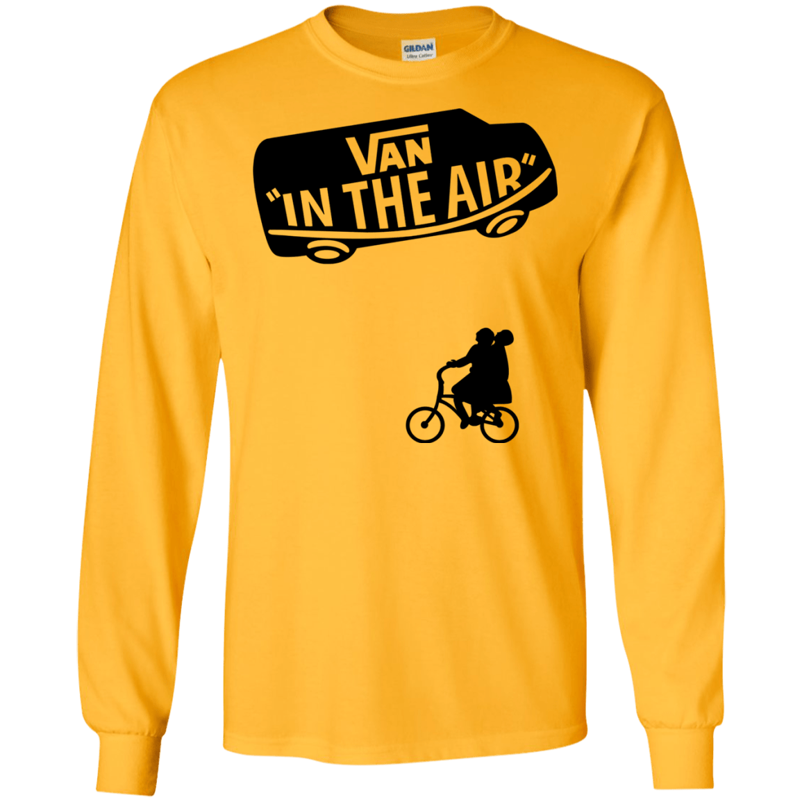 T-Shirts Gold / S Van in the Air Men's Long Sleeve T-Shirt