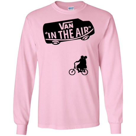 T-Shirts Light Pink / S Van in the Air Men's Long Sleeve T-Shirt