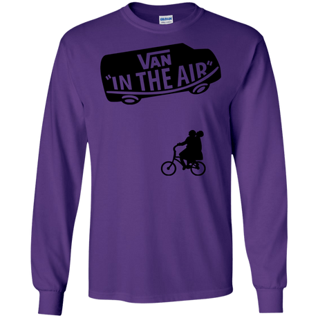 T-Shirts Purple / S Van in the Air Men's Long Sleeve T-Shirt