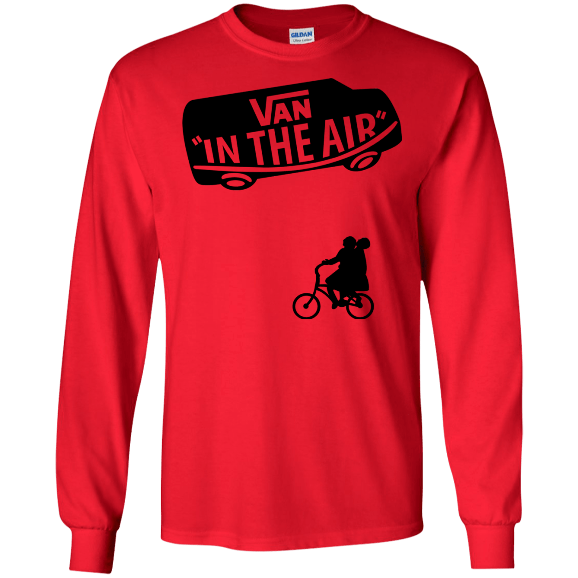 T-Shirts Red / S Van in the Air Men's Long Sleeve T-Shirt