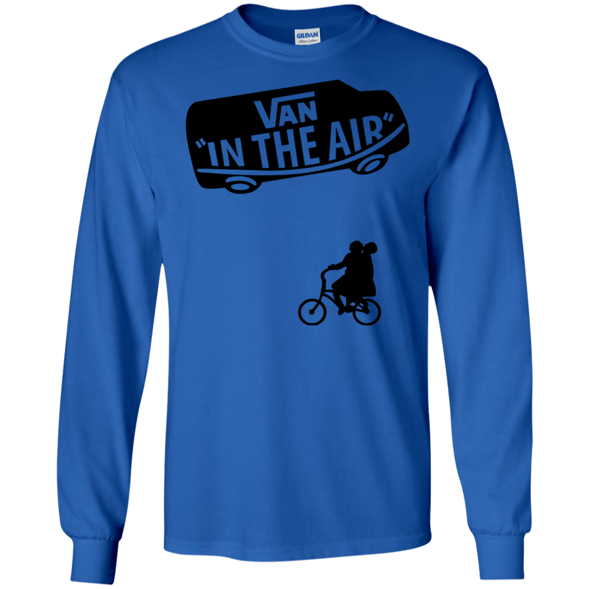 T-Shirts Royal / S Van in the Air Men's Long Sleeve T-Shirt