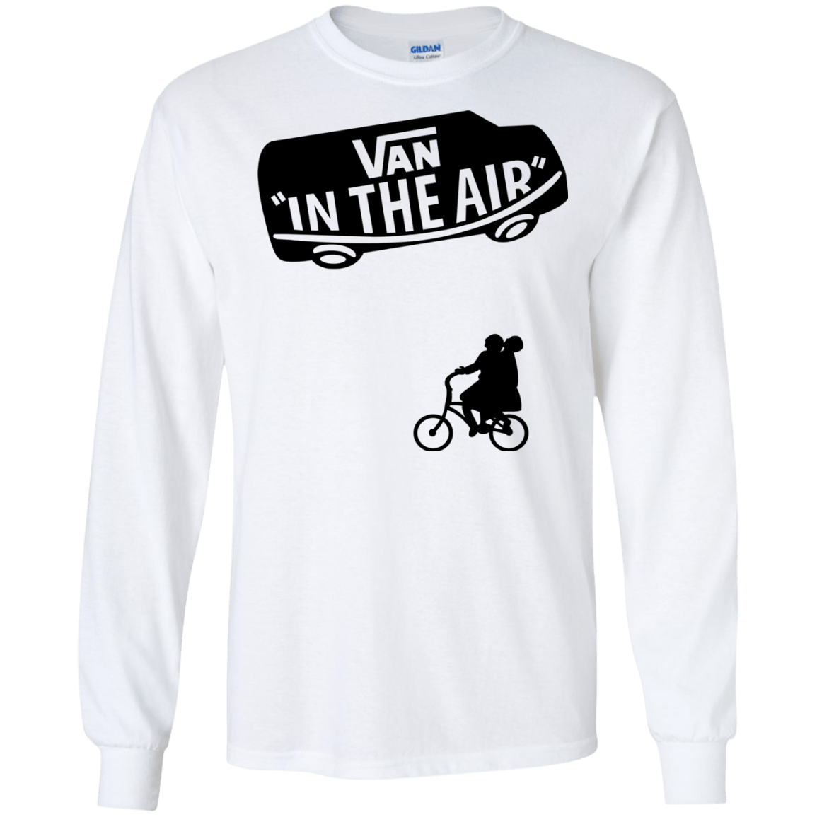 T-Shirts White / S Van in the Air Men's Long Sleeve T-Shirt