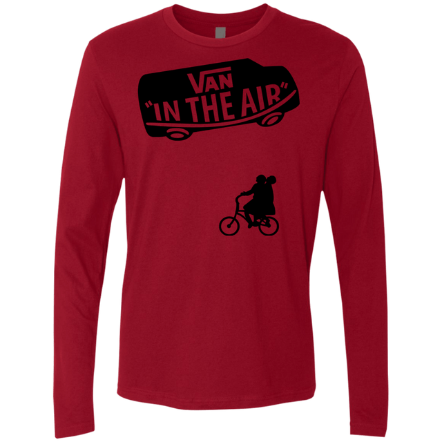 T-Shirts Cardinal / S Van in the Air Men's Premium Long Sleeve