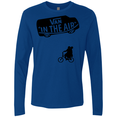 T-Shirts Royal / S Van in the Air Men's Premium Long Sleeve