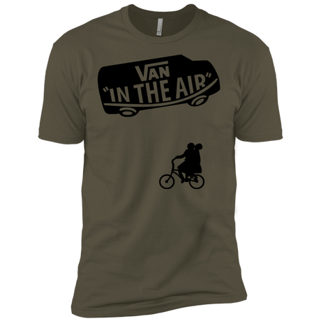 T-Shirts Military Green / X-Small Van in the Air Men's Premium T-Shirt