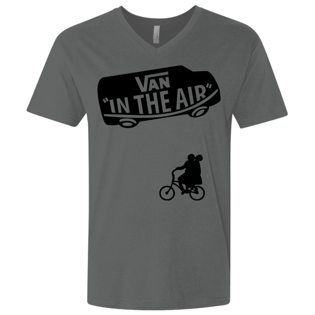 T-Shirts Heavy Metal / X-Small Van in the Air Men's Premium V-Neck