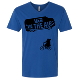 T-Shirts Royal / X-Small Van in the Air Men's Premium V-Neck