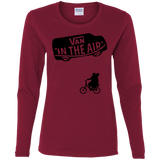 T-Shirts Cardinal / S Van in the Air Women's Long Sleeve T-Shirt