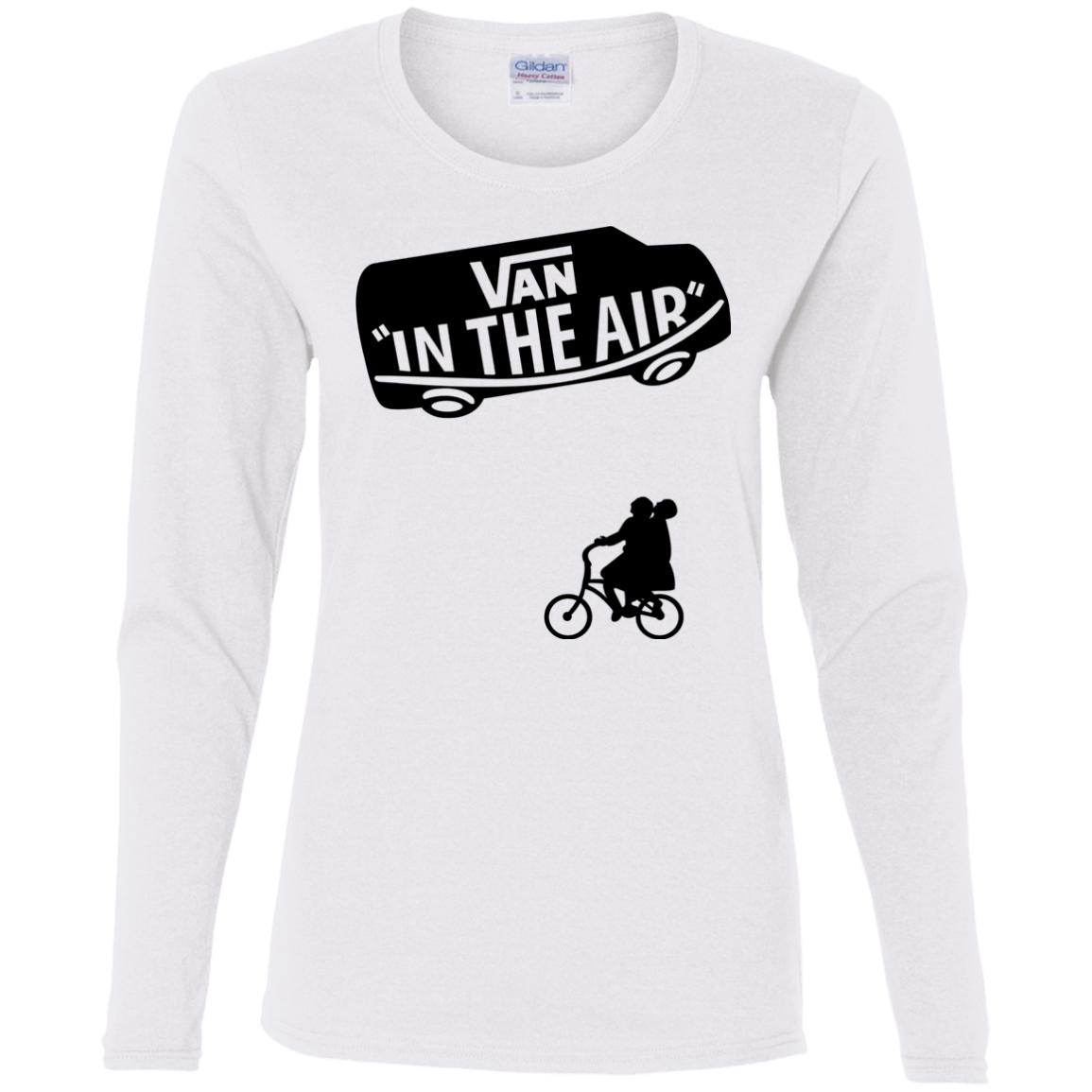 T-Shirts White / S Van in the Air Women's Long Sleeve T-Shirt