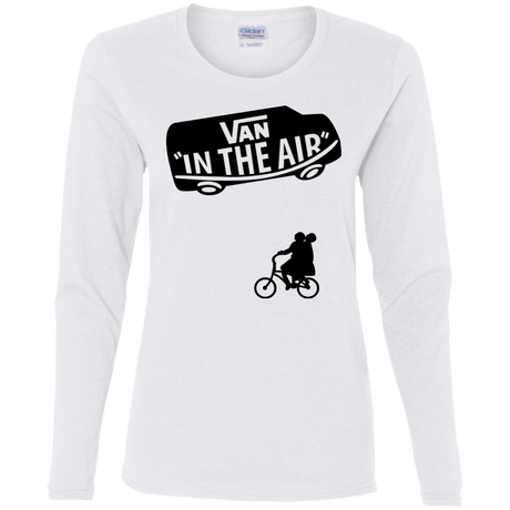 T-Shirts White / S Van in the Air Women's Long Sleeve T-Shirt