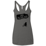 T-Shirts Premium Heather / X-Small Van in the Air Women's Triblend Racerback Tank