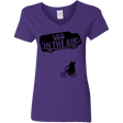 T-Shirts Purple / S Van in the Air Women's V-Neck T-Shirt