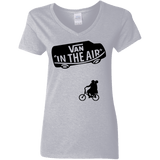 T-Shirts Sport Grey / S Van in the Air Women's V-Neck T-Shirt