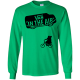 T-Shirts Irish Green / YS Van in the Air Youth Long Sleeve T-Shirt
