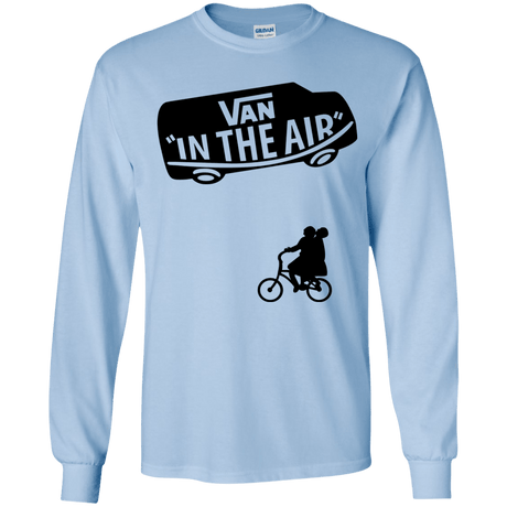 T-Shirts Light Blue / YS Van in the Air Youth Long Sleeve T-Shirt