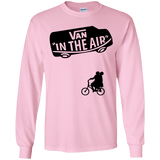 T-Shirts Light Pink / YS Van in the Air Youth Long Sleeve T-Shirt