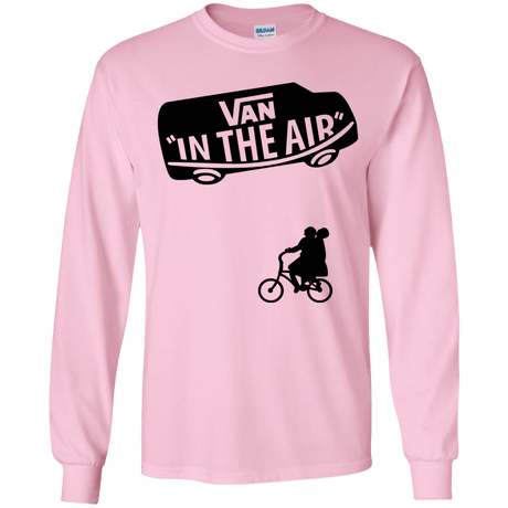 T-Shirts Light Pink / YS Van in the Air Youth Long Sleeve T-Shirt