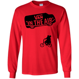 T-Shirts Red / YS Van in the Air Youth Long Sleeve T-Shirt