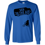 T-Shirts Royal / YS Van in the Air Youth Long Sleeve T-Shirt