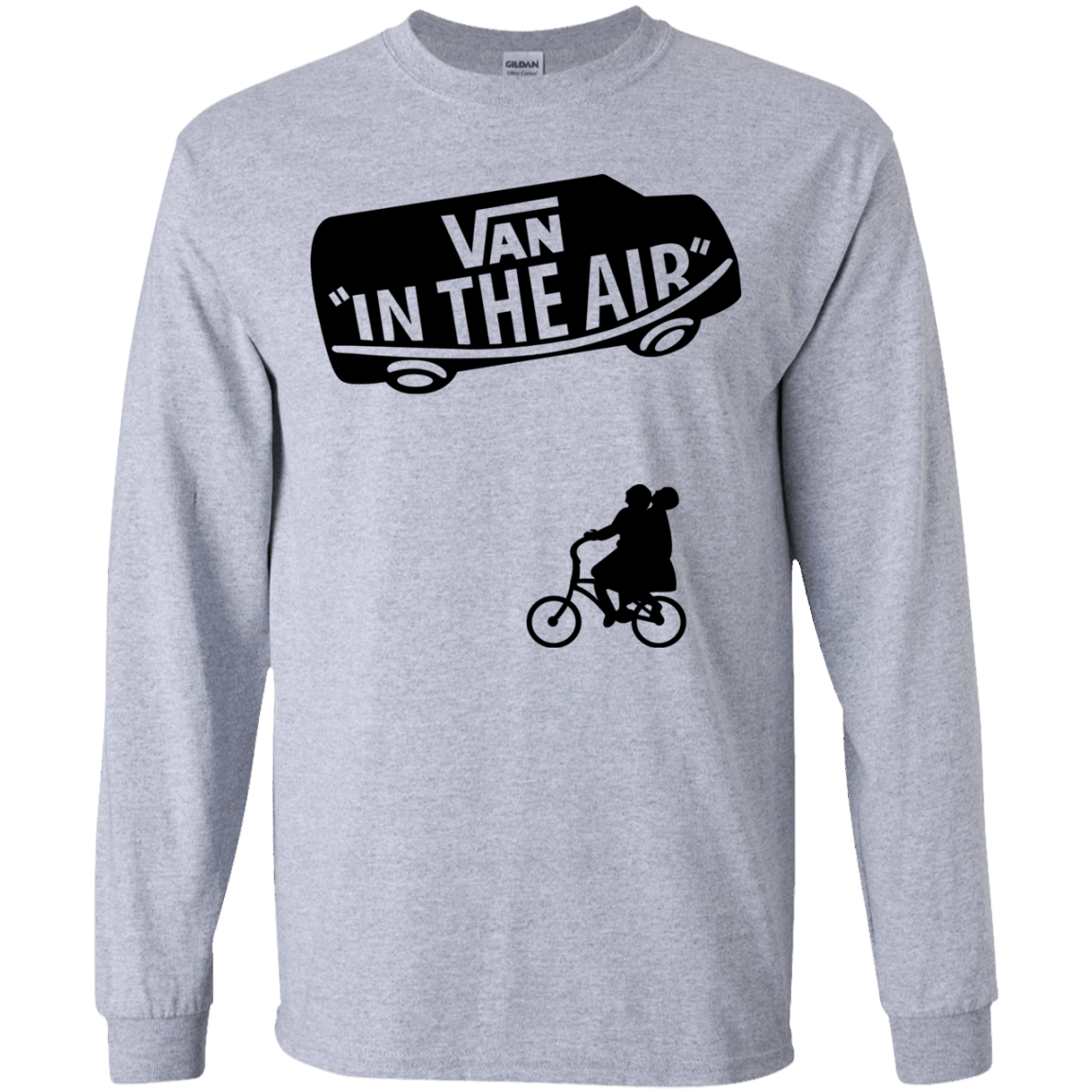 T-Shirts Sport Grey / YS Van in the Air Youth Long Sleeve T-Shirt