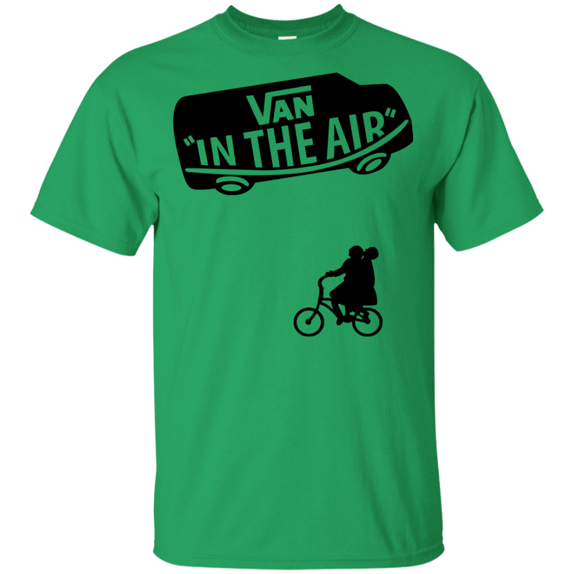 T-Shirts Irish Green / YXS Van in the Air Youth T-Shirt