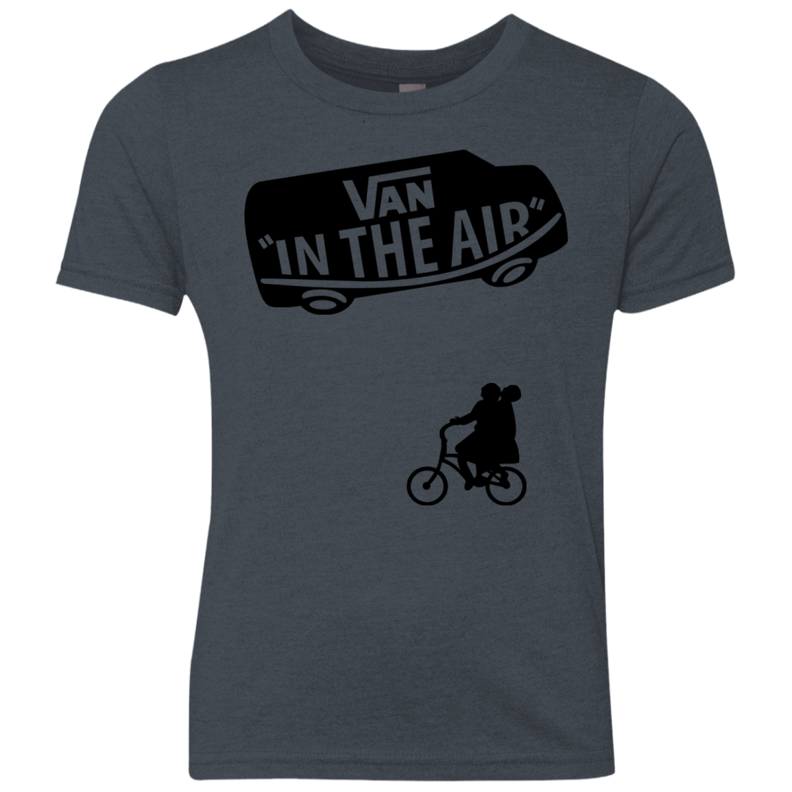 T-Shirts Vintage Navy / YXS Van in the Air Youth Triblend T-Shirt