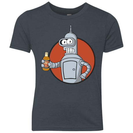 T-Shirts Vintage Navy / YXS Vault bot Youth Triblend T-Shirt