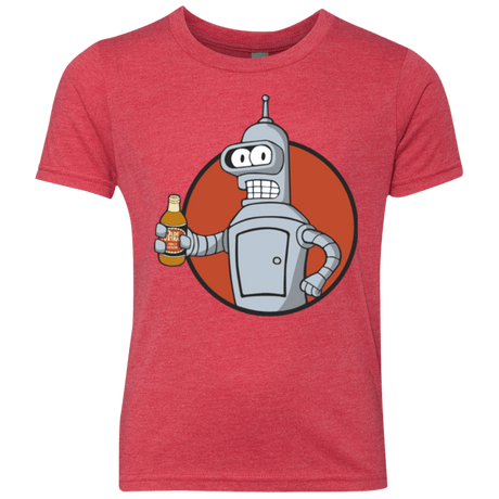 T-Shirts Vintage Red / YXS Vault bot Youth Triblend T-Shirt
