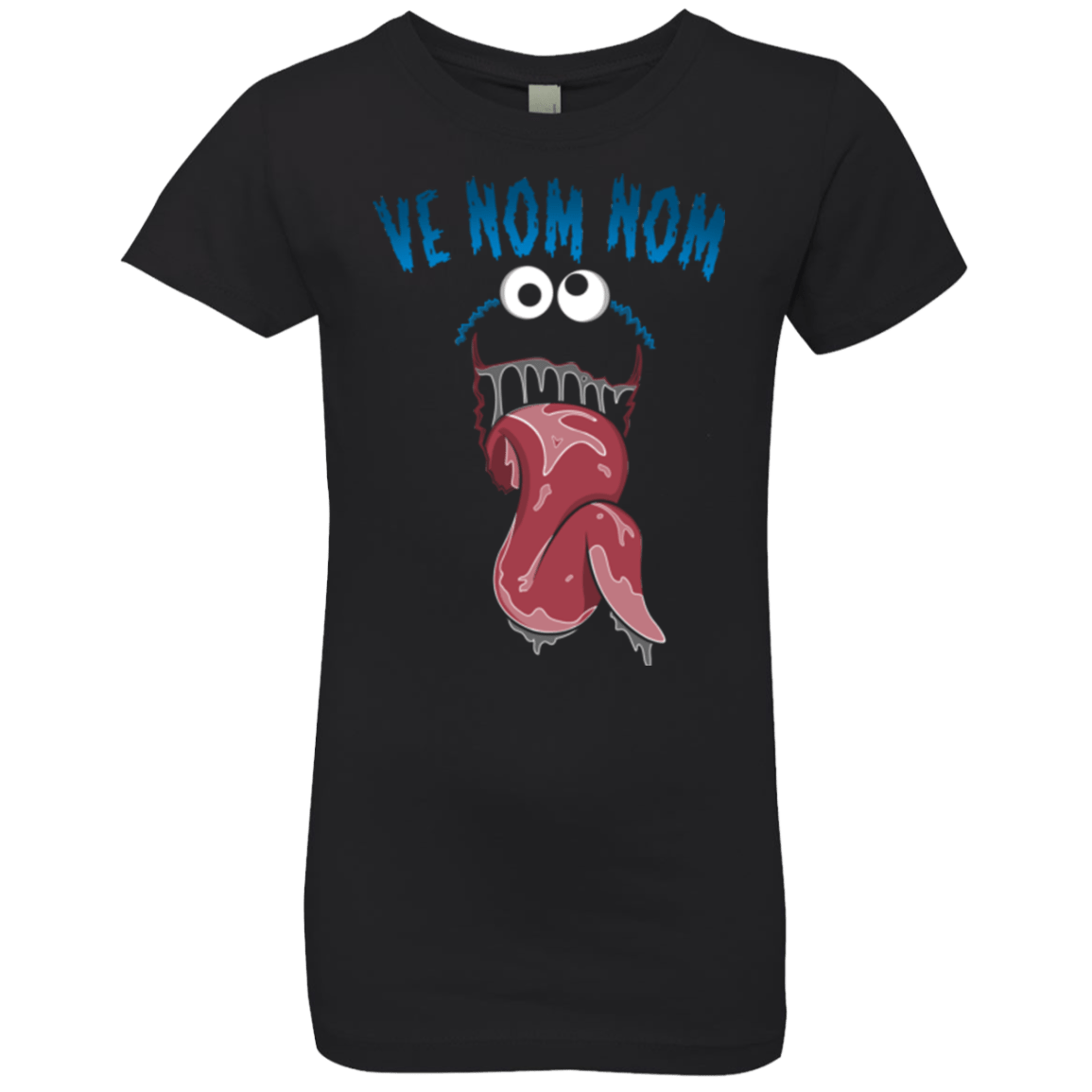 T-Shirts Black / YXS Ve Nom Nom Girls Premium T-Shirt