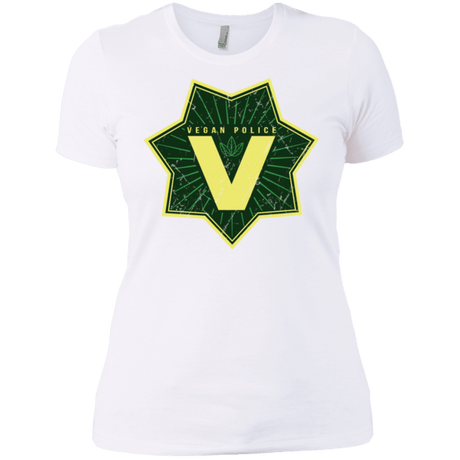 T-Shirts White / X-Small Vegan Police Women's Premium T-Shirt