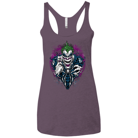 T-Shirts Vintage Purple / X-Small Venomous Joke Women's Triblend Racerback Tank