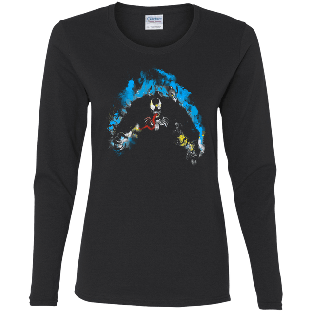 T-Shirts Black / S Venomous Women's Long Sleeve T-Shirt