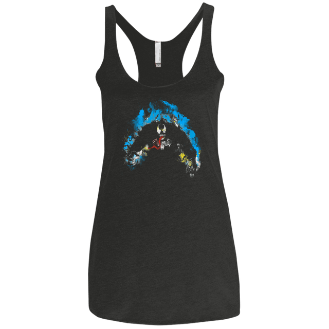 T-Shirts Vintage Black / X-Small Venomous Women's Triblend Racerback Tank