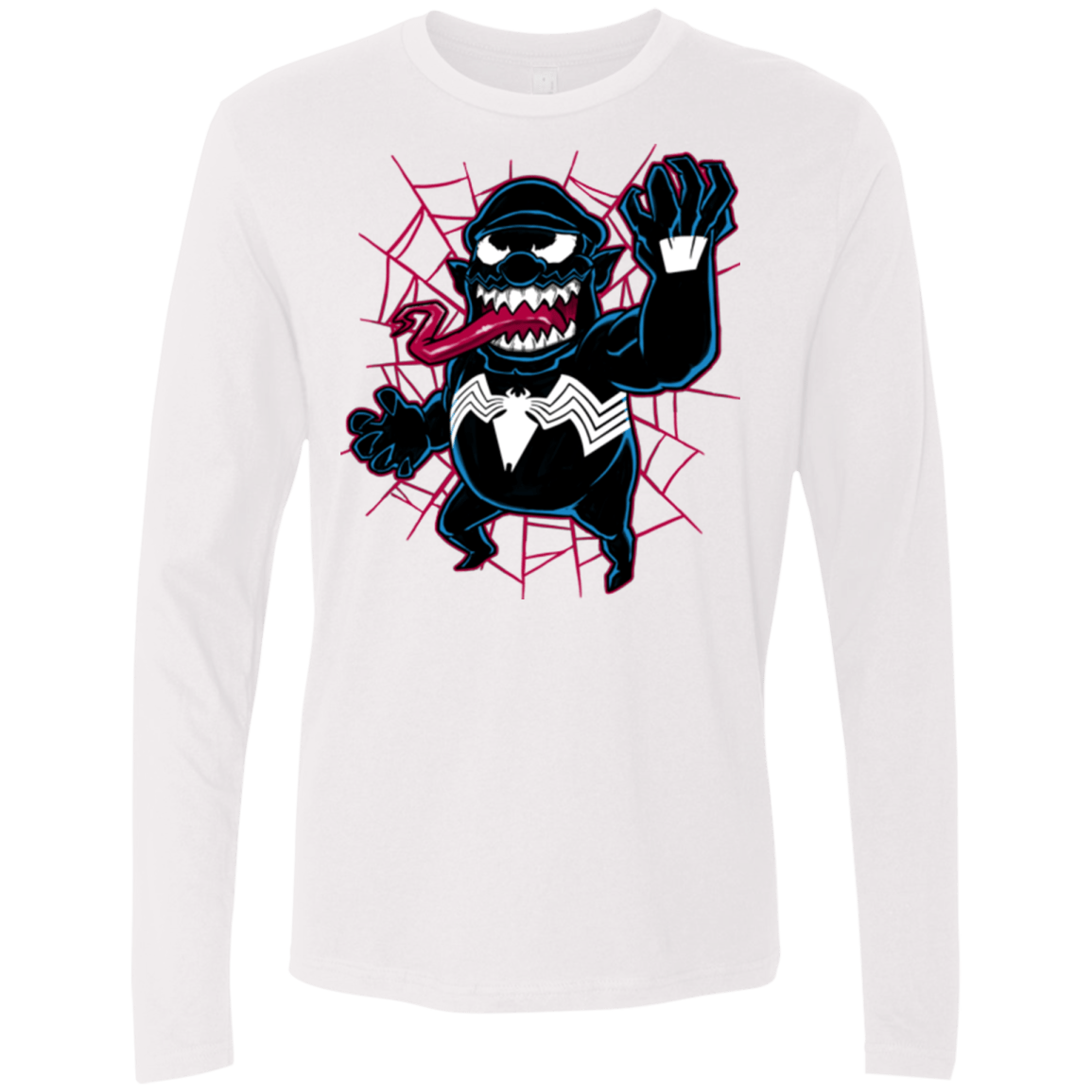 T-Shirts White / Small Venow Men's Premium Long Sleeve