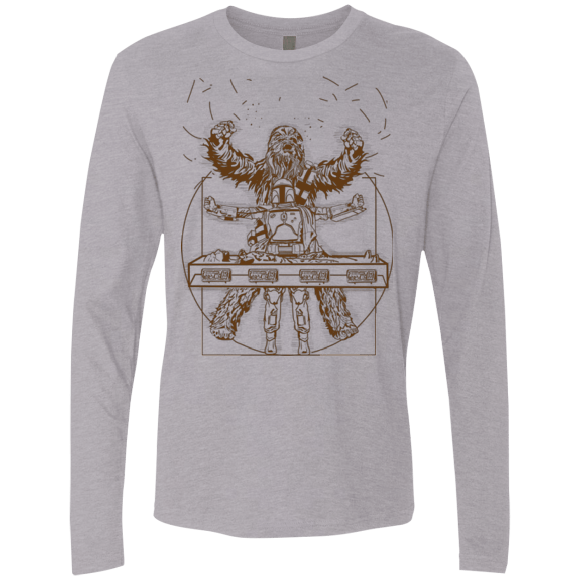 T-Shirts Heather Grey / Small Victory or Death Men's Premium Long Sleeve