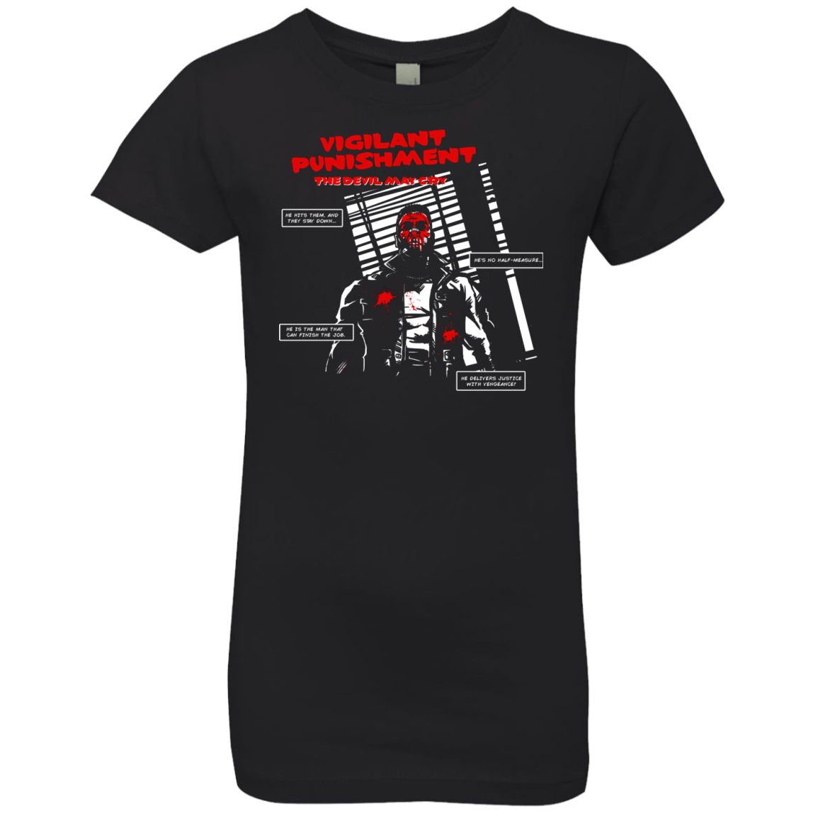 T-Shirts Black / YXS Vigilant Girls Premium T-Shirt