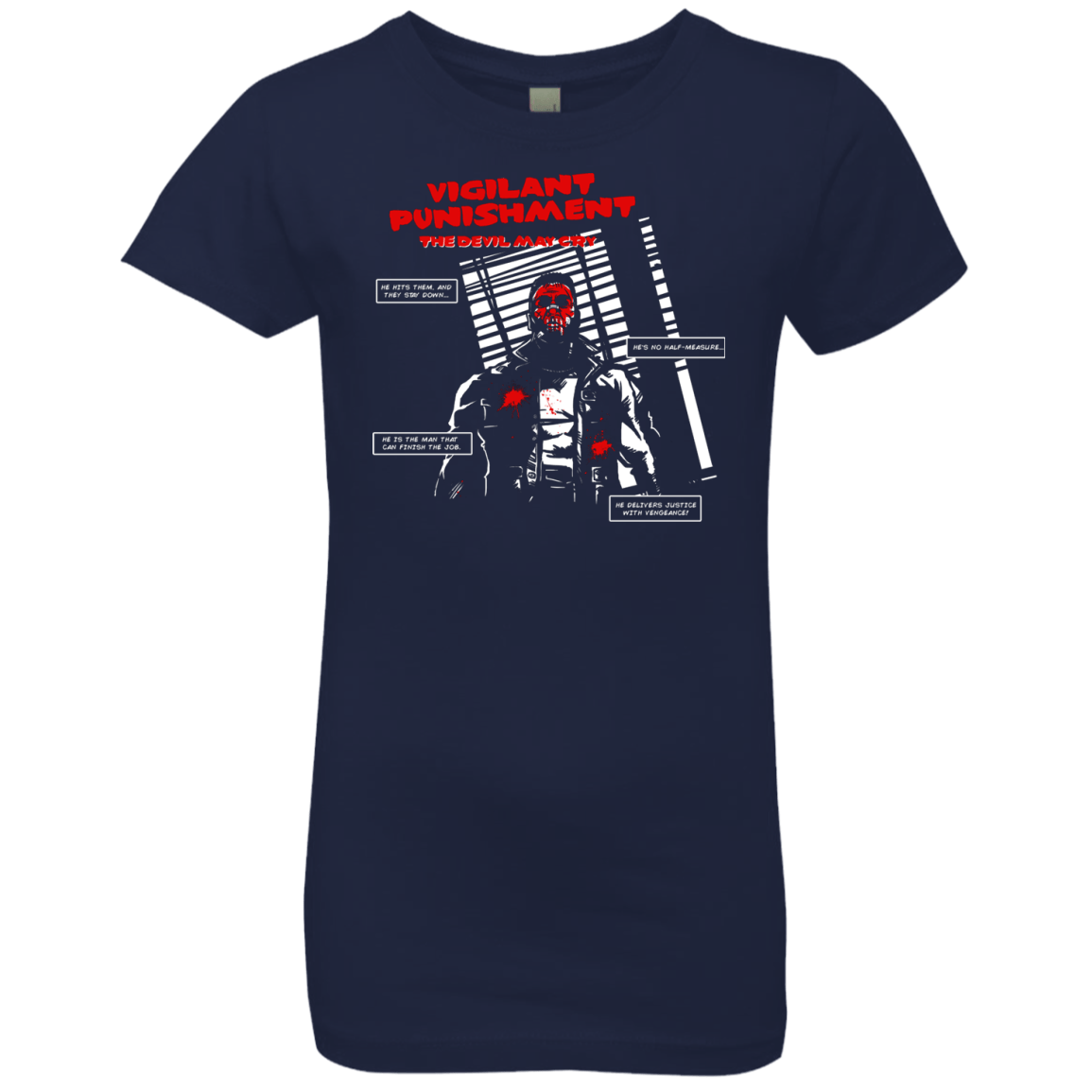 T-Shirts Midnight Navy / YXS Vigilant Girls Premium T-Shirt