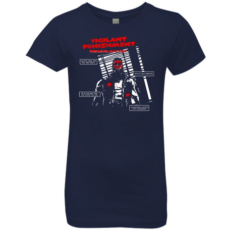 T-Shirts Midnight Navy / YXS Vigilant Girls Premium T-Shirt