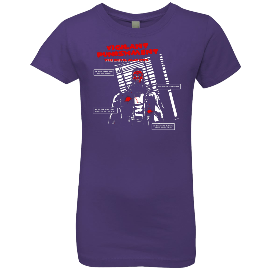 T-Shirts Purple Rush / YXS Vigilant Girls Premium T-Shirt