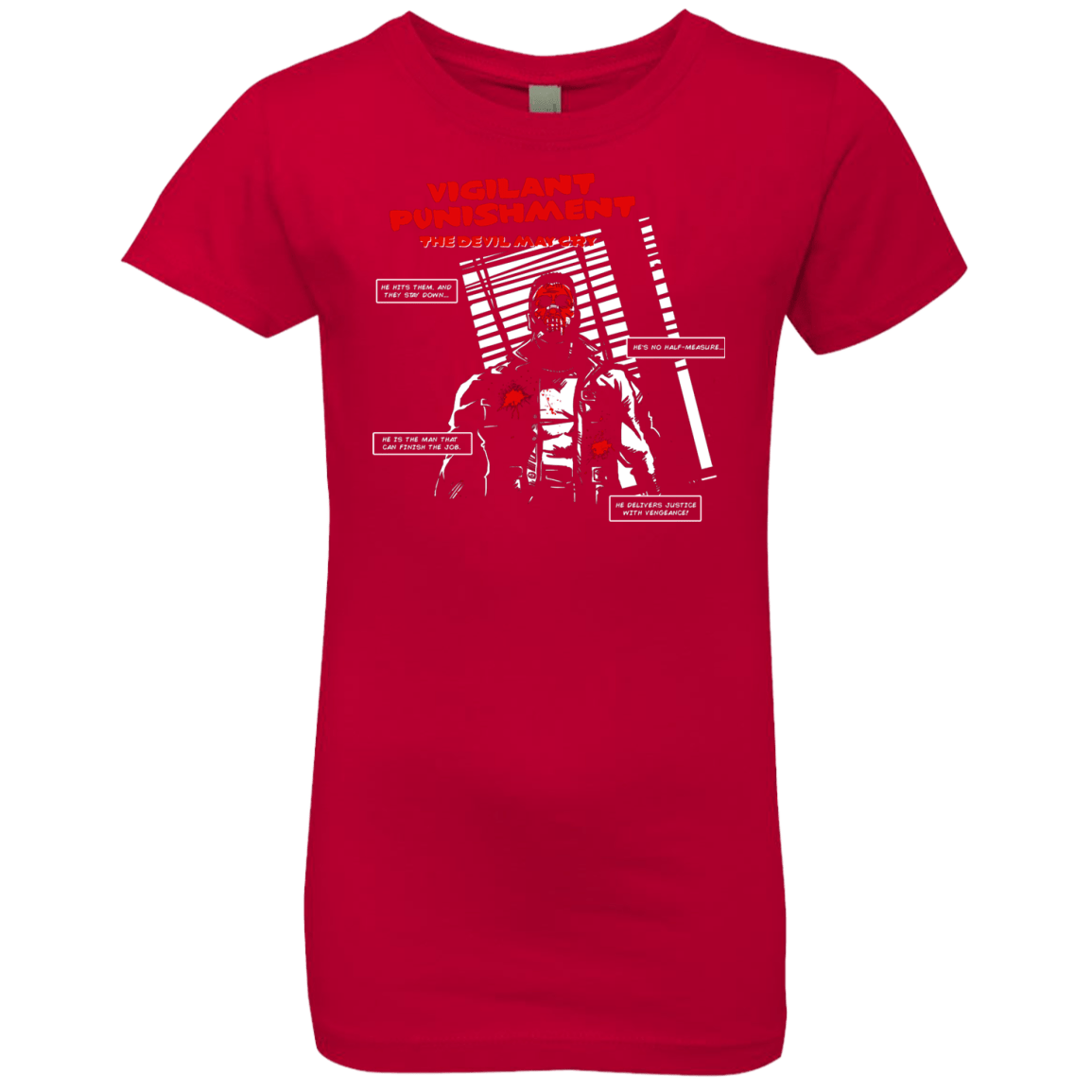 T-Shirts Red / YXS Vigilant Girls Premium T-Shirt