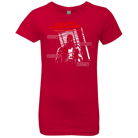 T-Shirts Red / YXS Vigilant Girls Premium T-Shirt