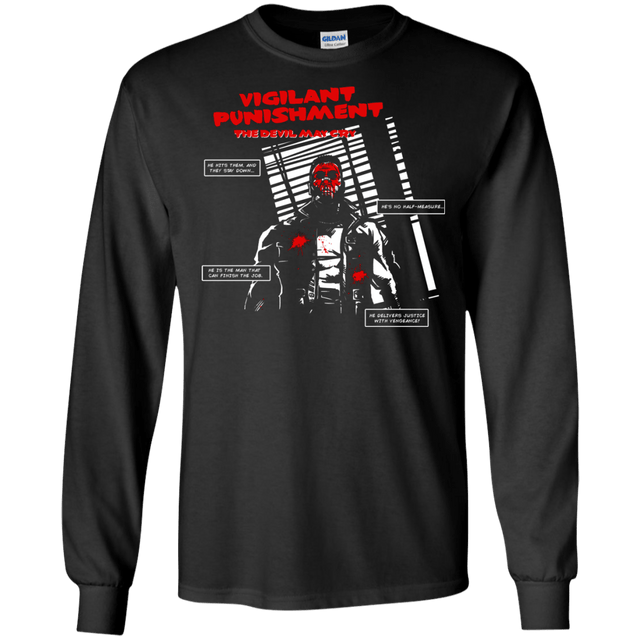 T-Shirts Black / S Vigilant Men's Long Sleeve T-Shirt