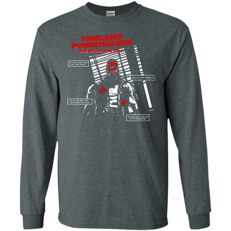 T-Shirts Dark Heather / S Vigilant Men's Long Sleeve T-Shirt