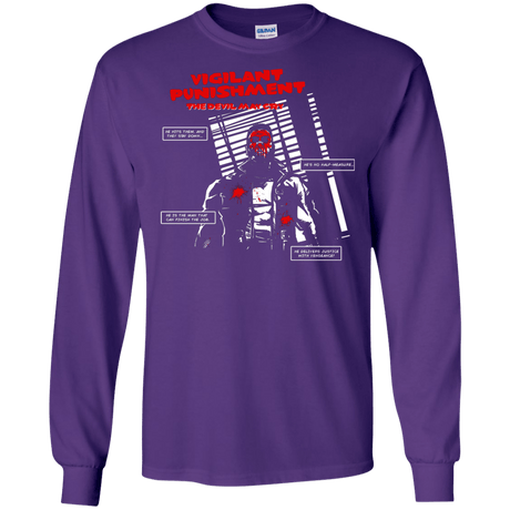 T-Shirts Purple / S Vigilant Men's Long Sleeve T-Shirt