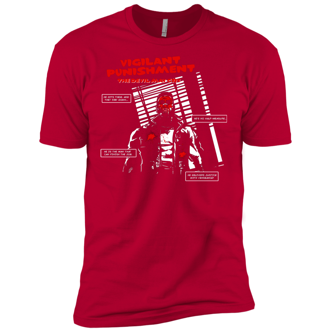 T-Shirts Red / X-Small Vigilant Men's Premium T-Shirt