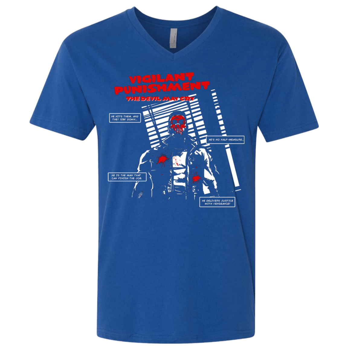 T-Shirts Royal / X-Small Vigilant Men's Premium V-Neck