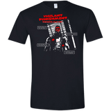 T-Shirts Black / X-Small Vigilant Men's Semi-Fitted Softstyle