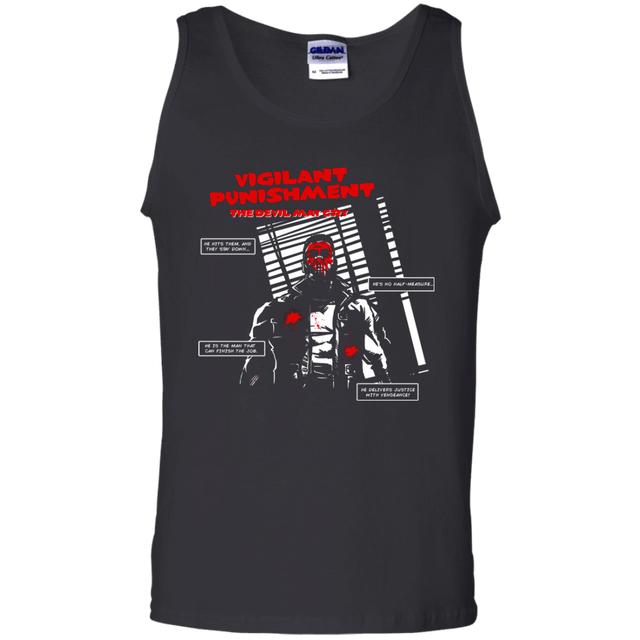 T-Shirts Black / S Vigilant Men's Tank Top