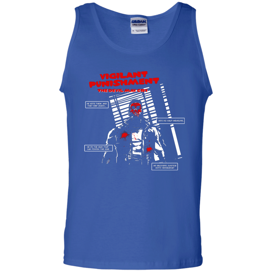 T-Shirts Royal / S Vigilant Men's Tank Top