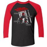 T-Shirts Vintage Black/Vintage Red / X-Small Vigilant Men's Triblend 3/4 Sleeve